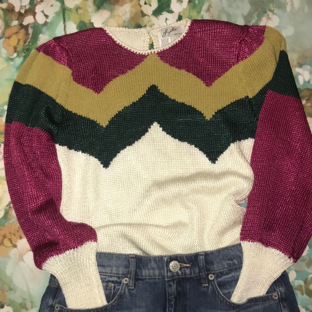 Vintage Lido New York knitted sweater